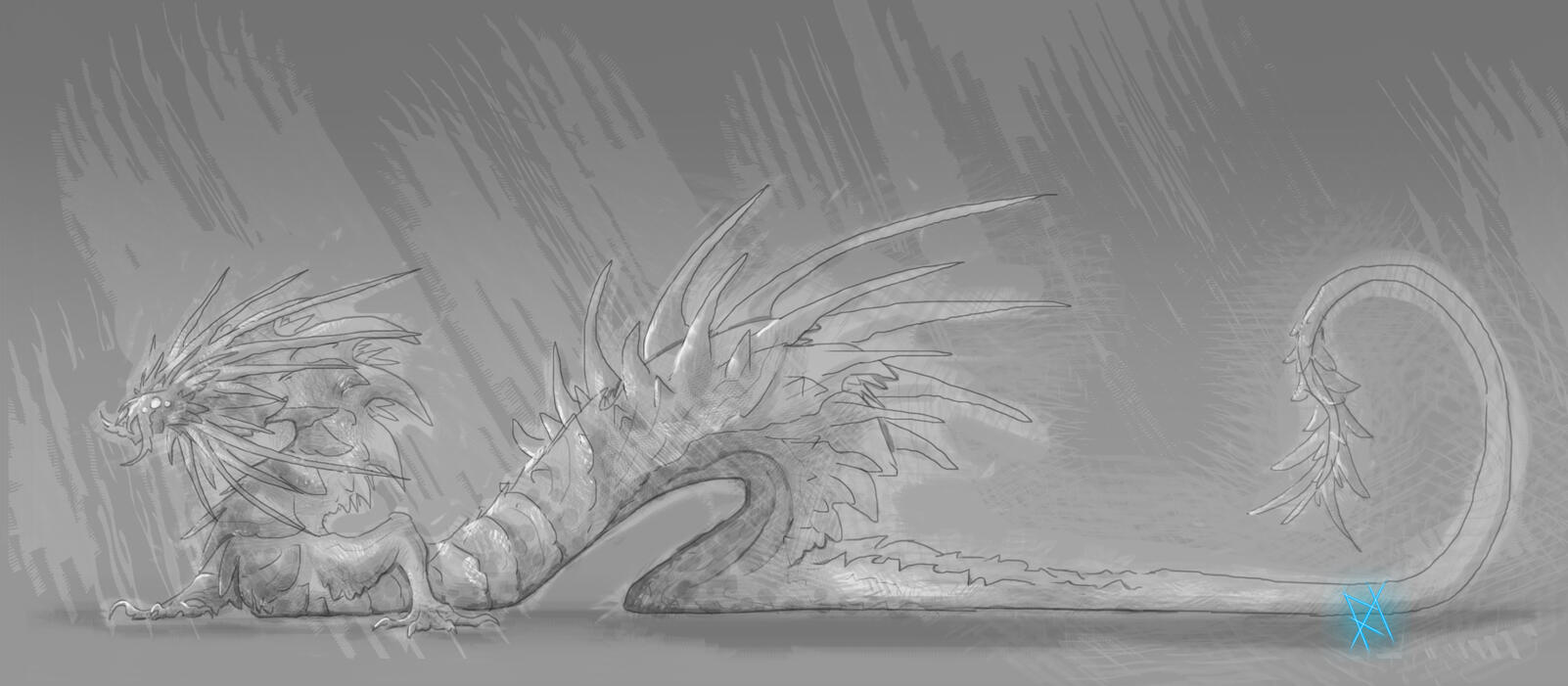 Grey Scale creature art (01/19/2025)