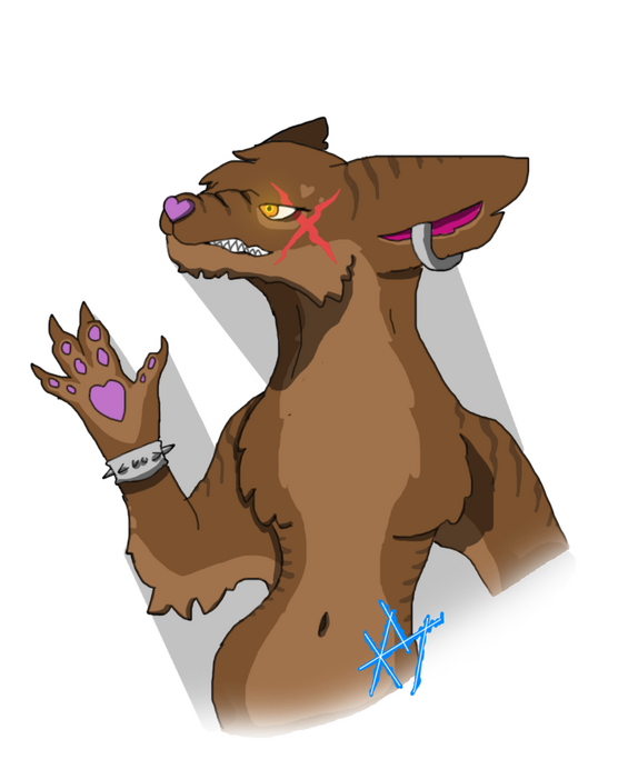 Furry wolf design (07/30/2023)